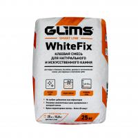 GLIMS®WhiteFix adhesive mixture on the base of white cement